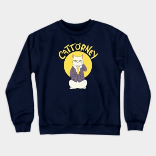 Cat Attorney - Ver. 2 Crewneck Sweatshirt